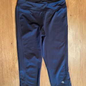 Womens Black Champion Leggings. Size XS
